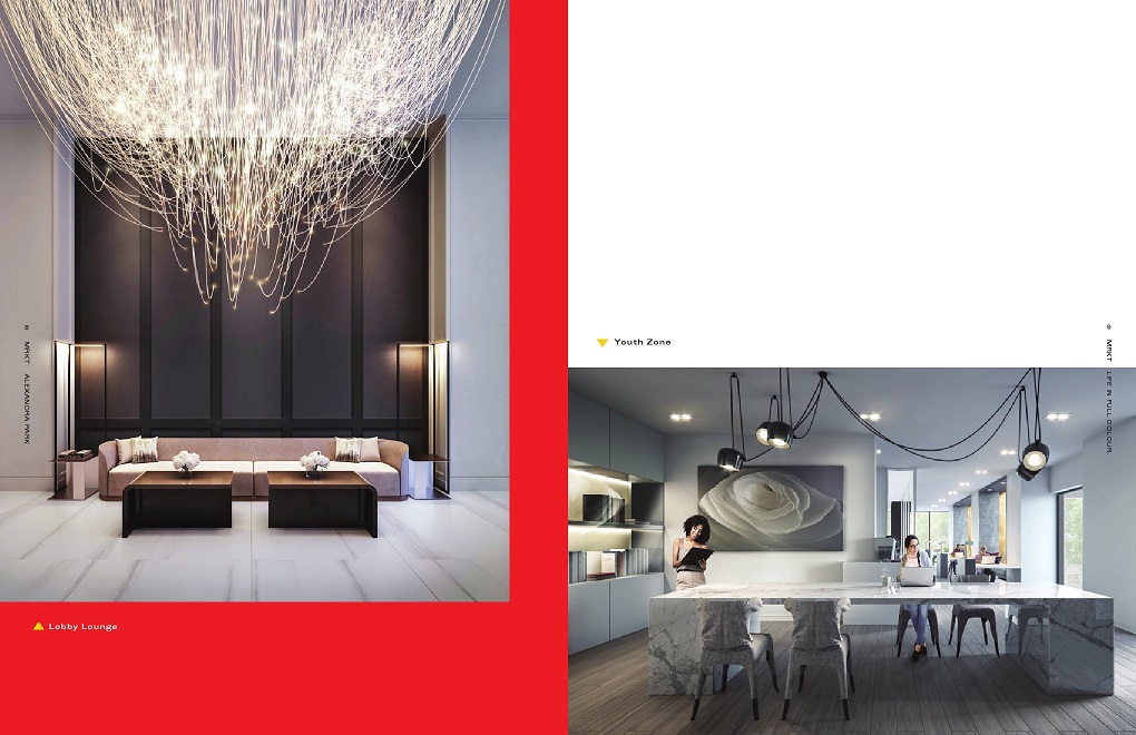 MRKT ALEXANDRA PARK CONDOS  - youth- zone-lobby-lounge