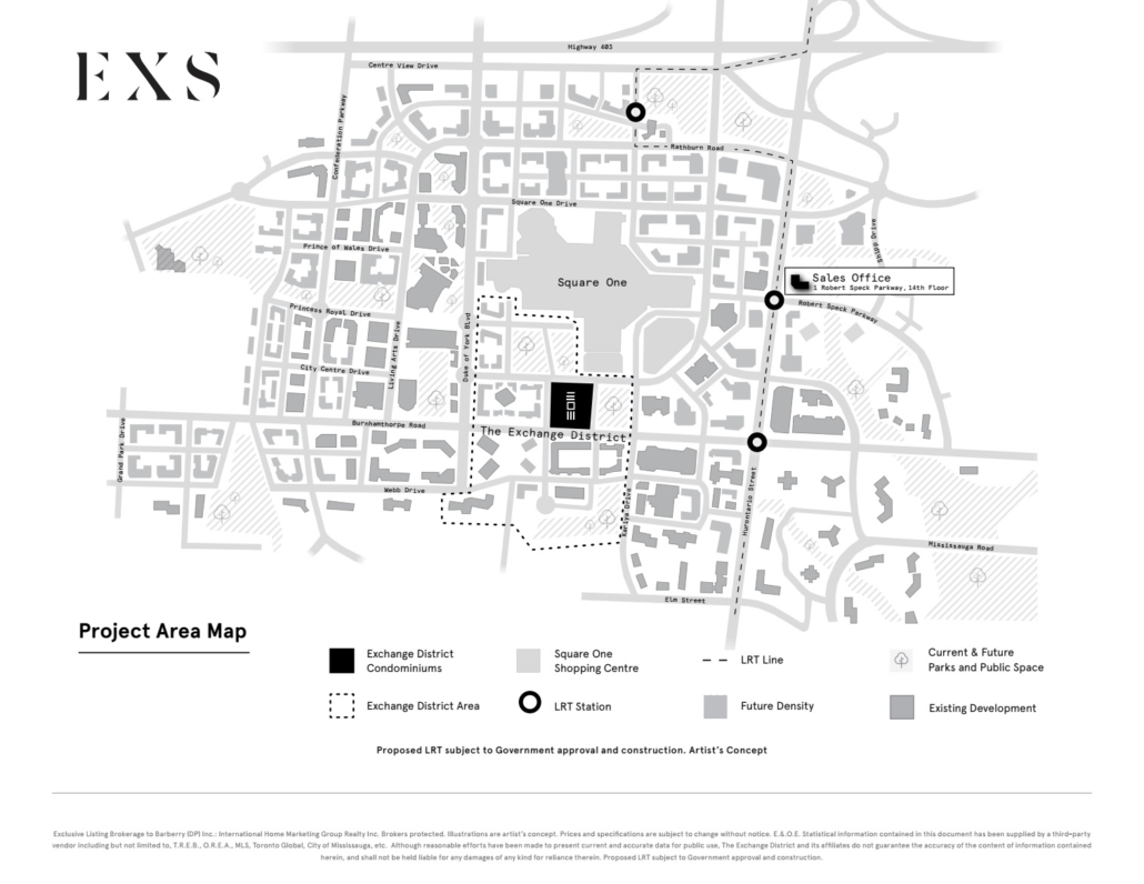 EXCHANGE SIGNATURE RESIDENCES - site-map