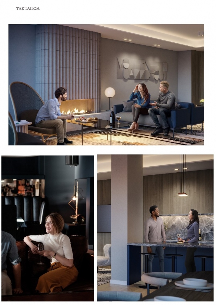 The Tailor Condos - LivingRoom