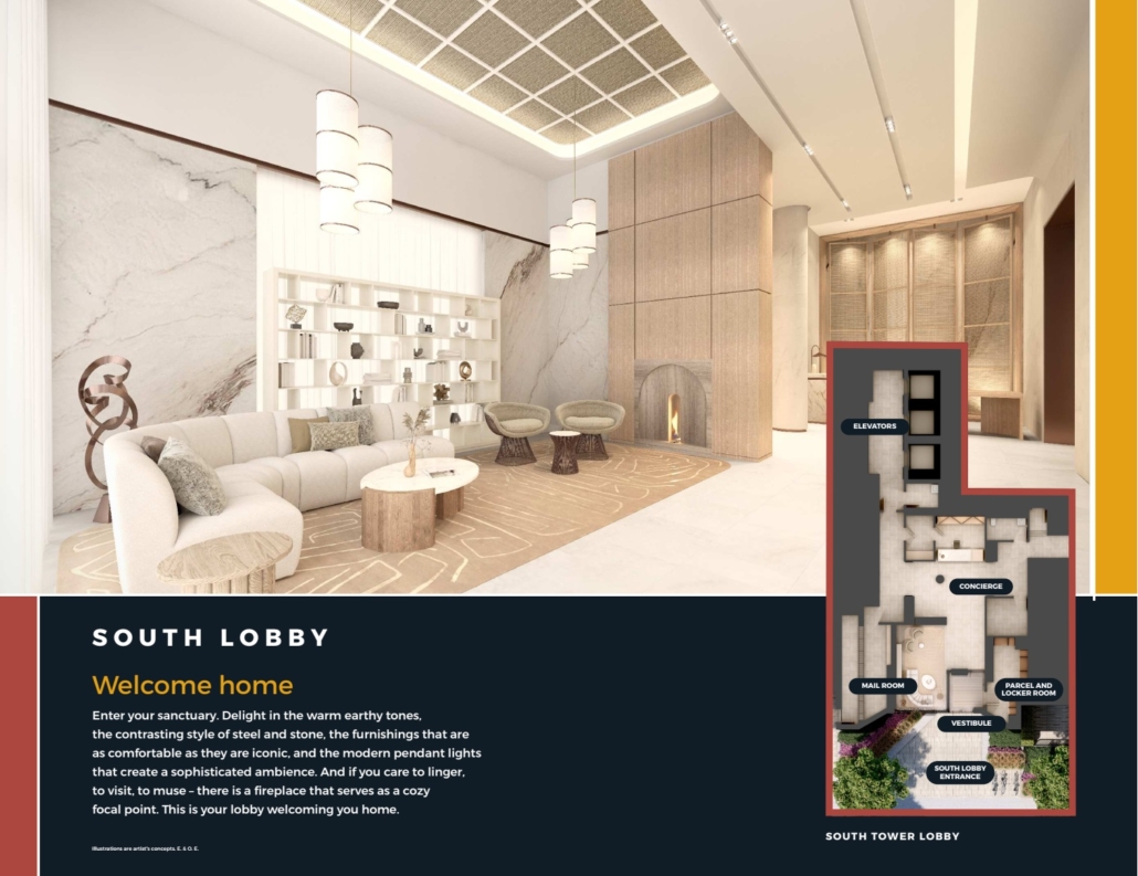 DANIELS ON PARLIAMENT CONDOS - south-lobby