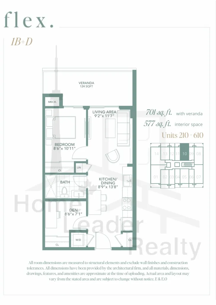 Flex-Condos-Model-1B+D-floorplan