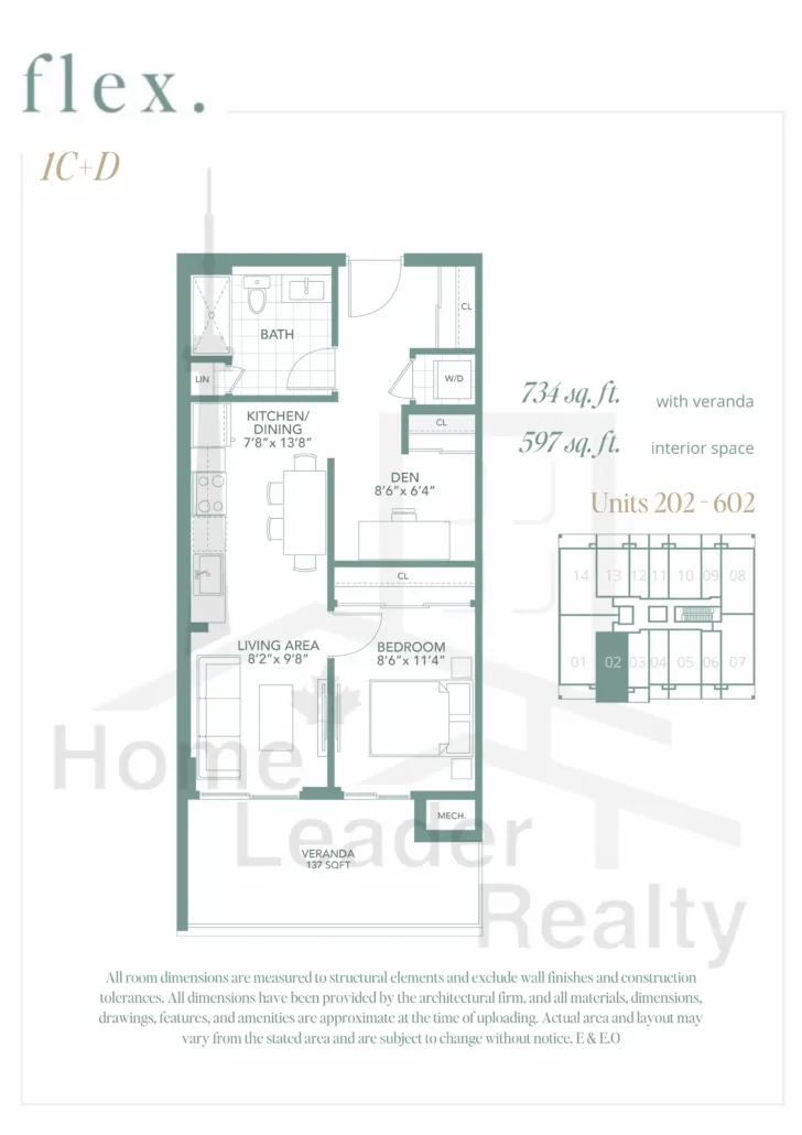 Flex-Condos-Model-1C+D-floorplan