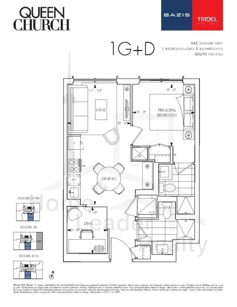 Queen-Church-Condo-1G+D-floorplan