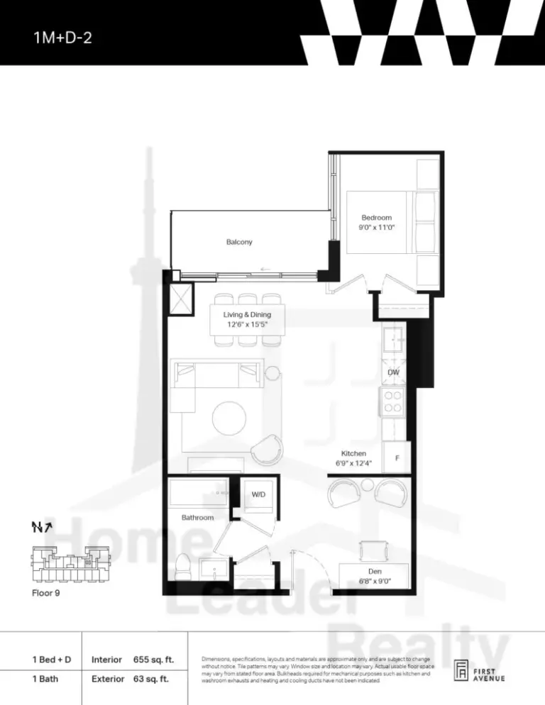 Wilson-West-Condos-Model-1M+D-2-floorplan