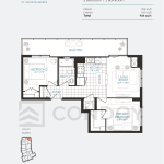 Anthem at The Metalworks Condos Floor Plan 2A