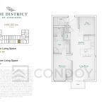 The District on Gardiners Condos 2Ci Floor Plans