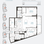 Anthem at The Metalworks Condos Floor Plan 2F+D