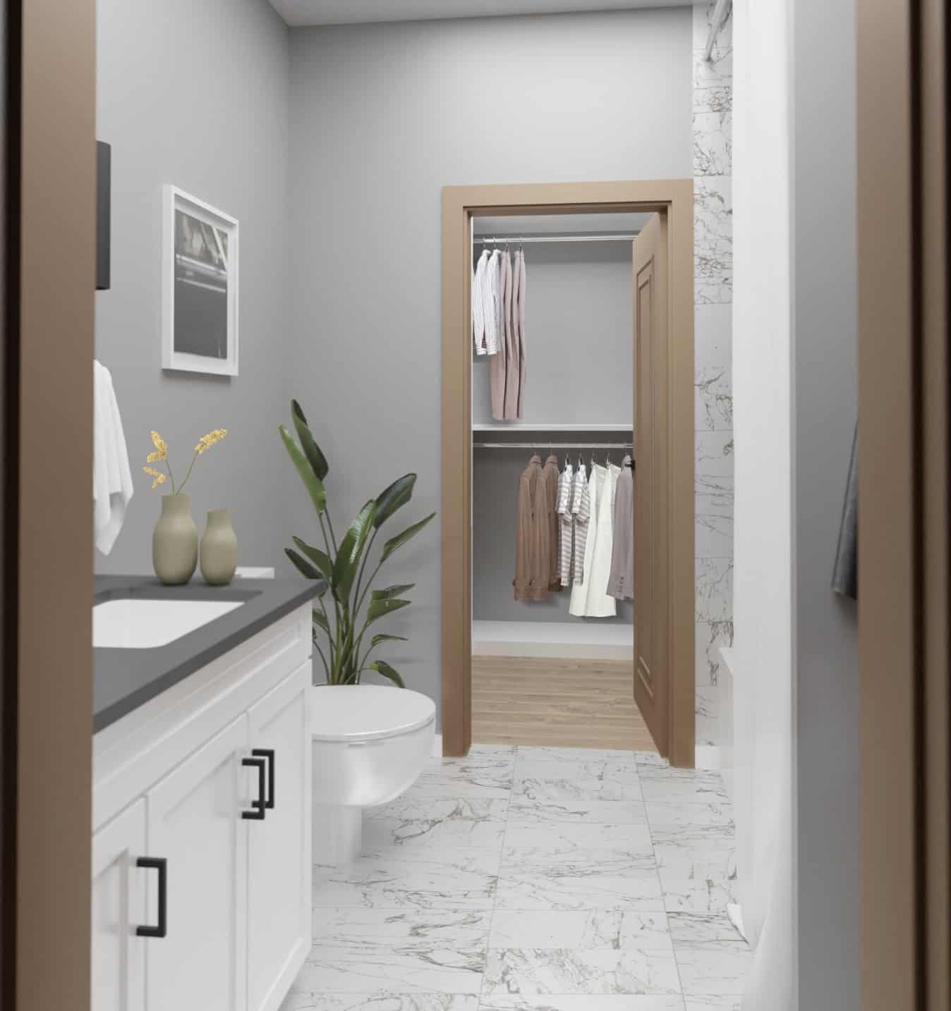 The District on Gardiners Condos Bathroom