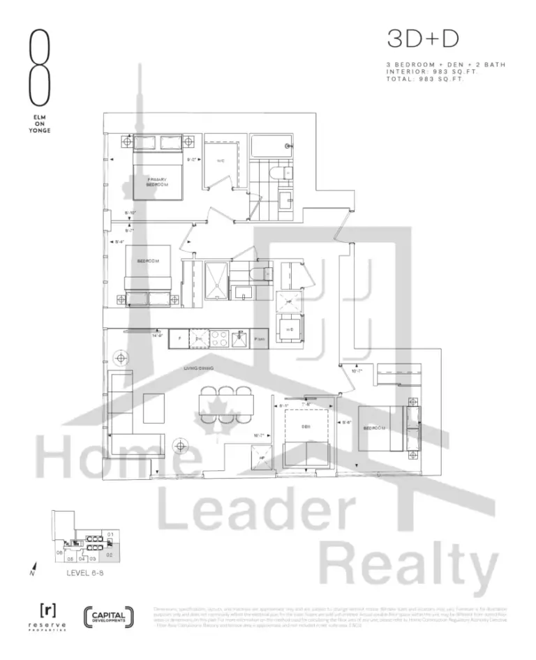 8-Elm-Street-Condos-Model-3D+D-floorplan