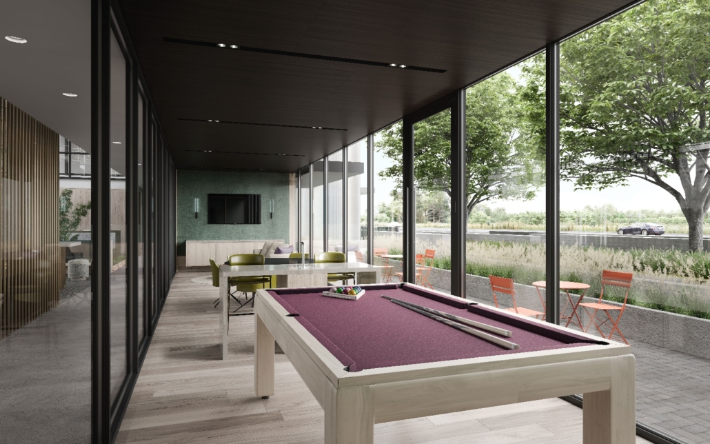 North Oak Condos 3 Games Lounge