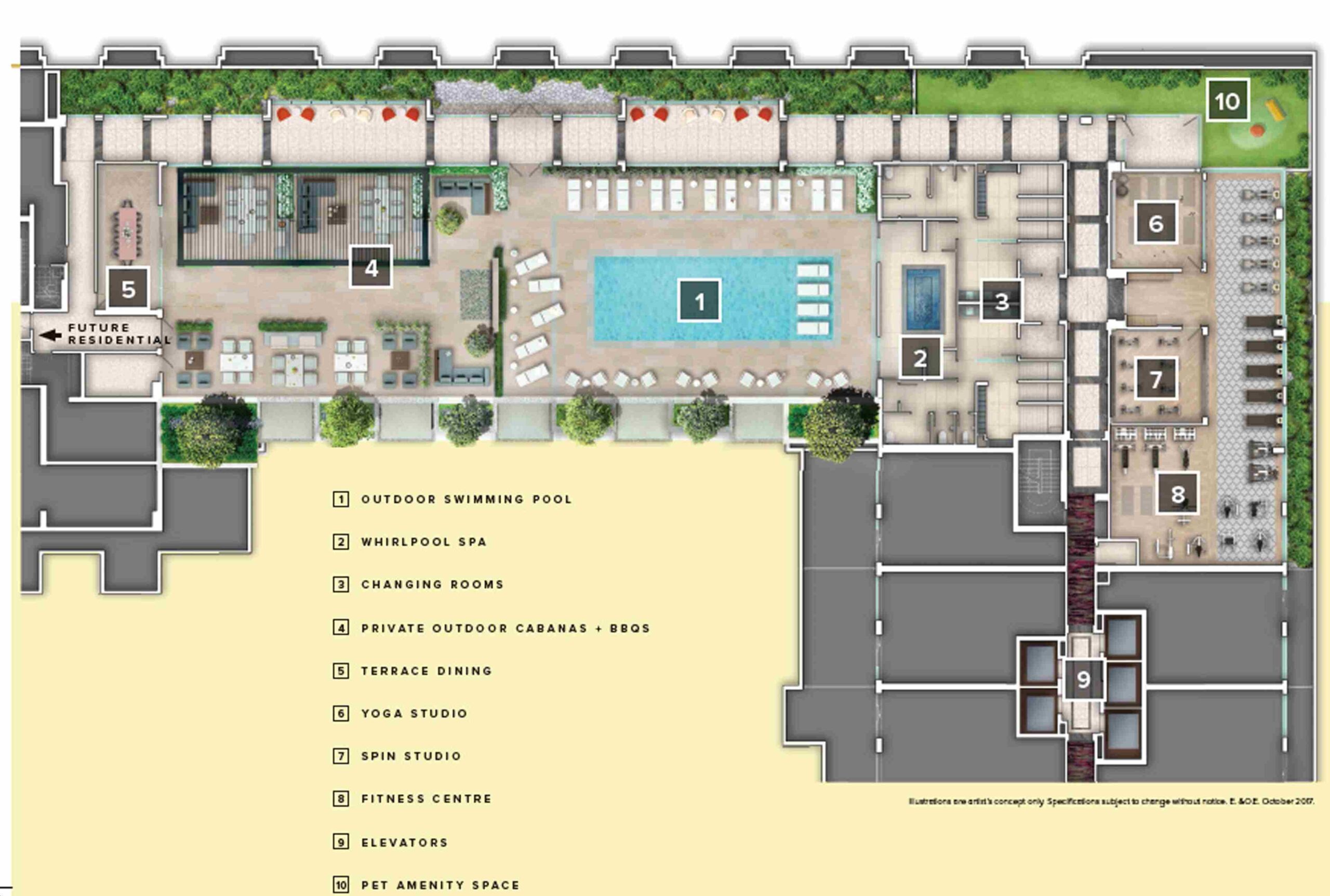 Auberge On the Park - Amenities-Map-22