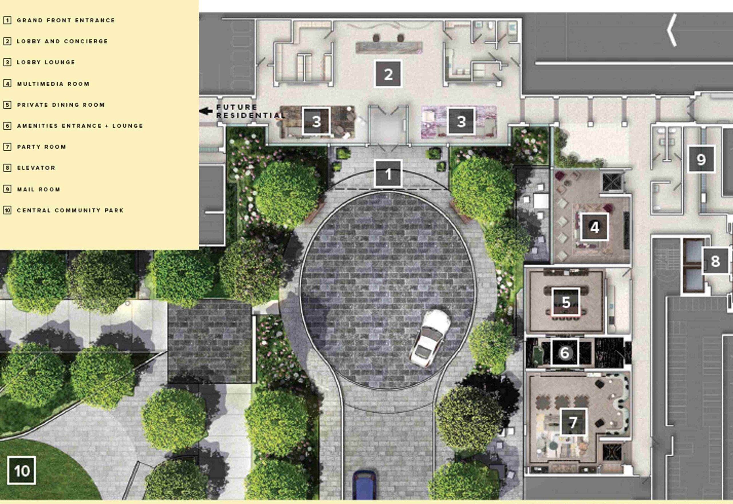 Auberge On the Park - Amenities-Map-23