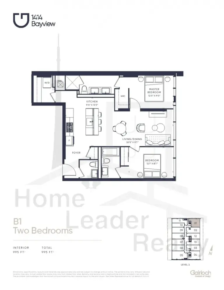 1414-Bayview-Condos-Model-B1-floorplan