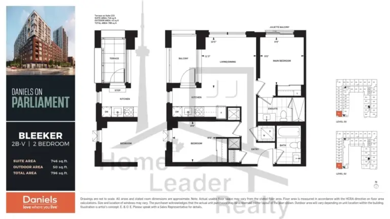 Daniels-on-Parliament-Condos-Model-Bleeker-floorplan
