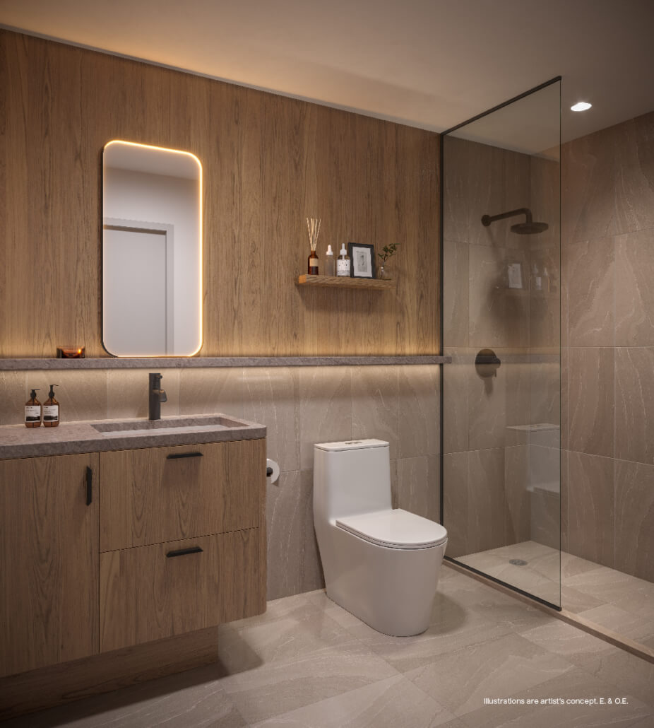 AKRA LIVING CONDOS - Bathroom