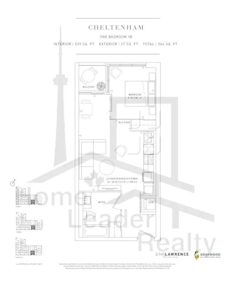 250-Lawrence-Avenue West-condos-CHELTENHAM-floorplan