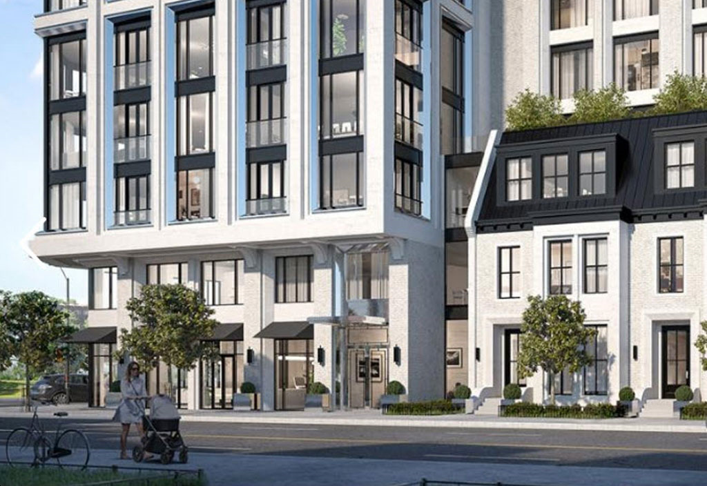 The Bedford Condos - Close-up-View-of-The-Podium