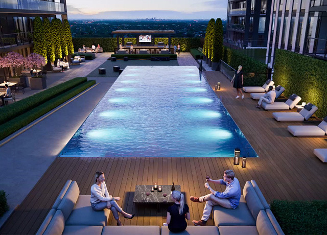 The Design District Condos - Hamilton-Elevated-Outdoor-Pool-12