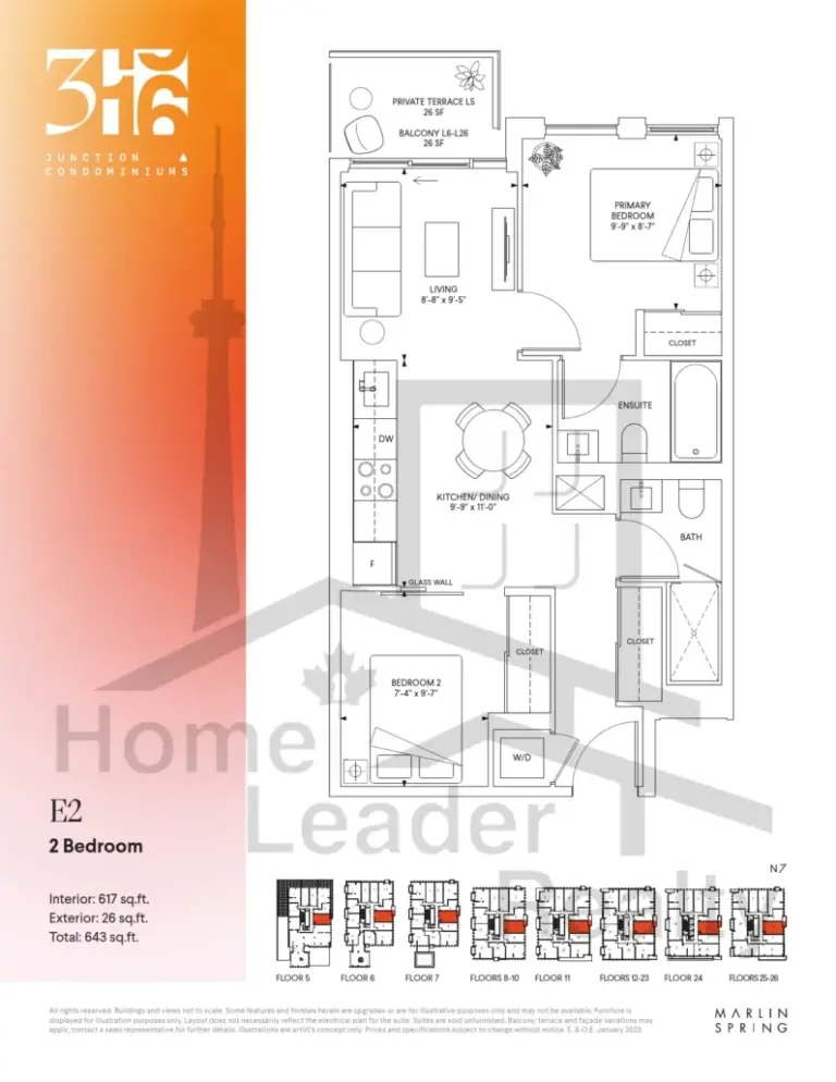 316-Junction-Condos-Model-E2-floorplan