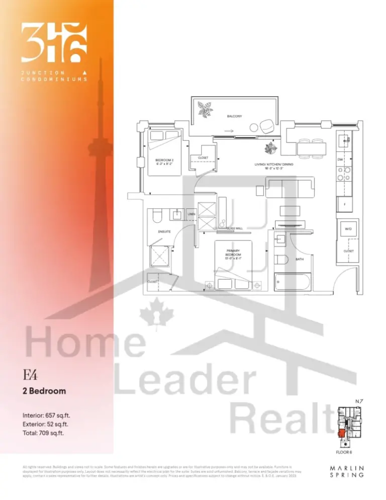 316-Junction-Condos-Model-E4-floorplan
