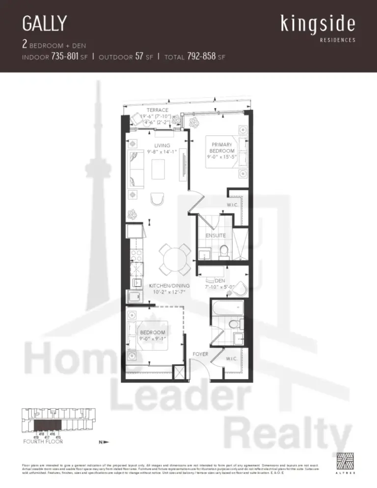 Kingside-Residences-condos-Model-Gally-floorplan