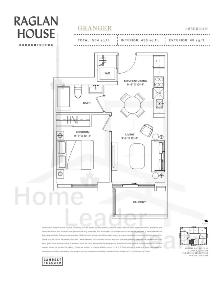 Raglan-House-Condos-Model-Granger-floorplan