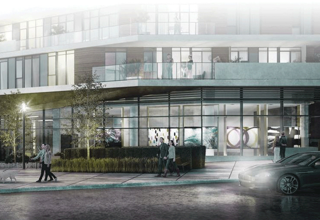 Kingsway Crescent Condos  - Street-Level-View-Rendering-17