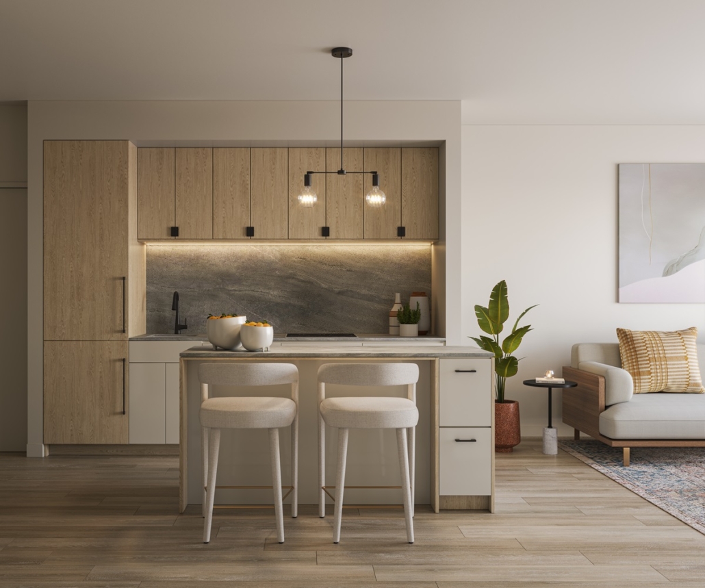 Westbend Residences Light Scheme Kitchen
