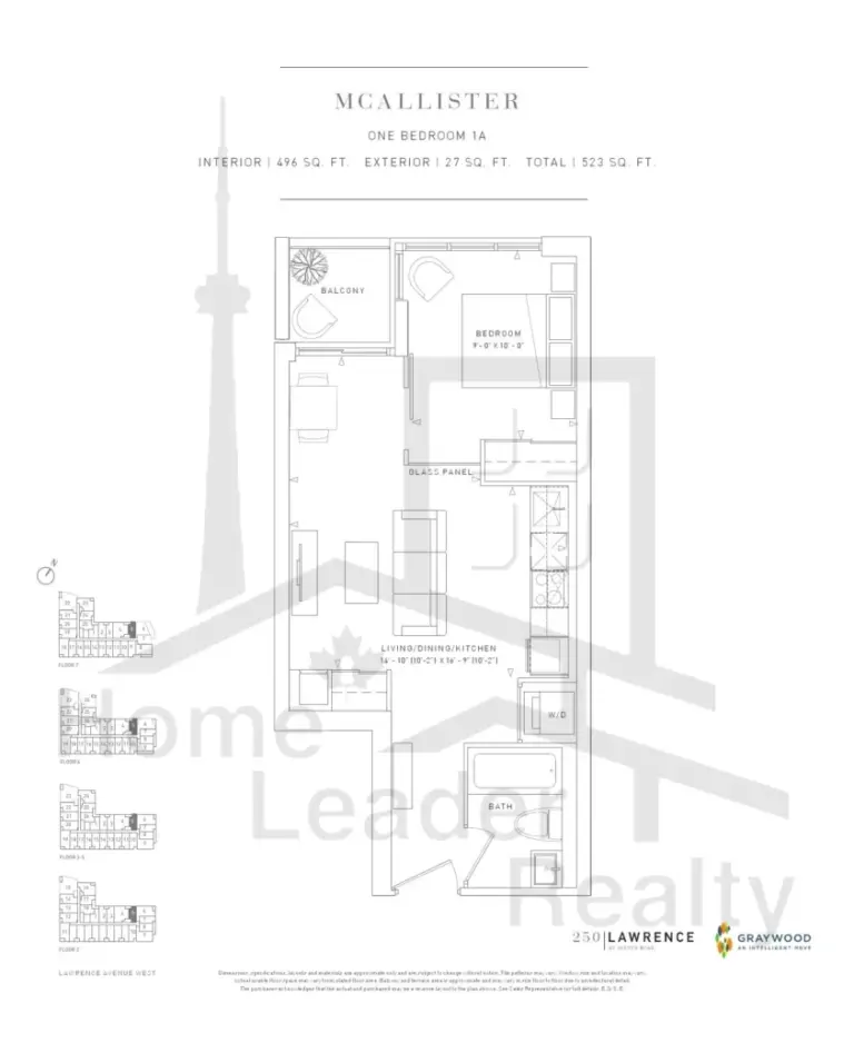 250-Lawrence-Avenue West-condos-MCALLISTER-floorplan