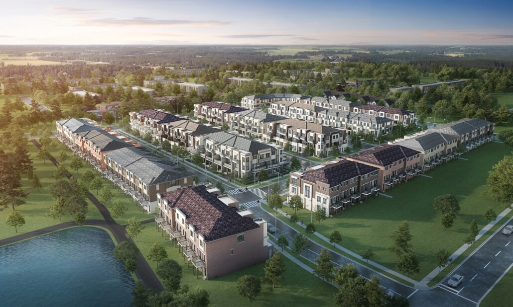 NAVA Oakville - nava-aerial-view