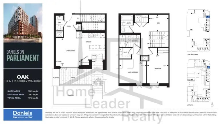 Daniels-on-Parliament-Condos-Model-Oak-floorplan