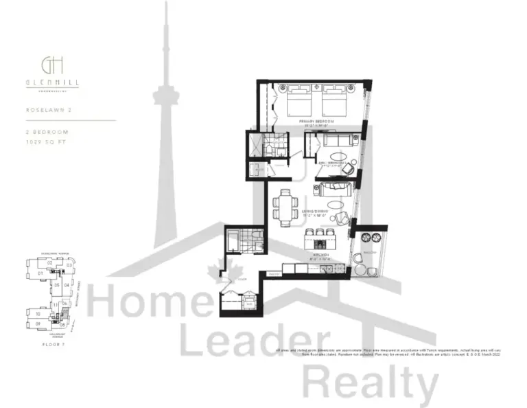 Glen-Hill-Condos-Model-Roselawn-2-floorplan