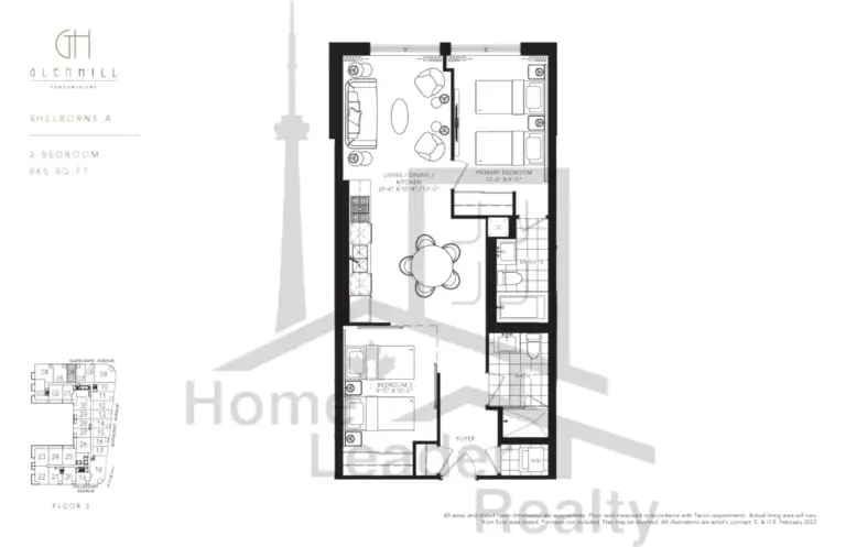 Glen-Hill-Condos-Model-Shelborne-A-floorplan