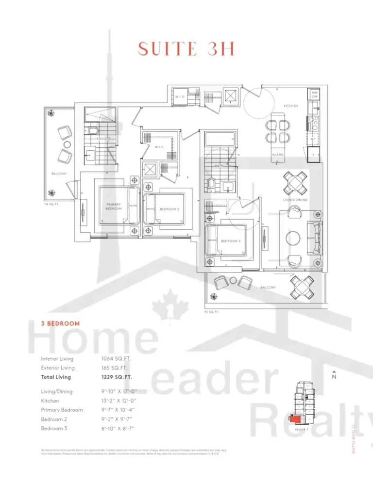908-St.Clair-West-Condos-Model-3H-floorplan