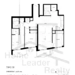 Abeja-District-Condos-3-TIPO-51-floorplan