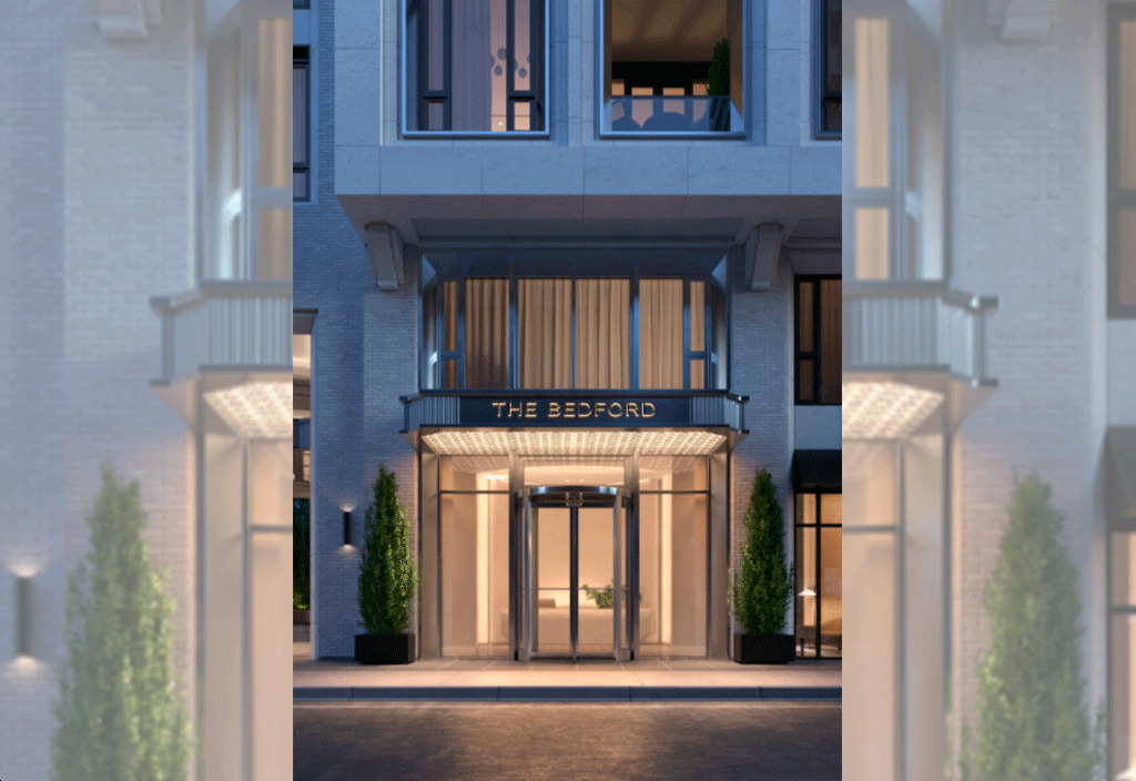 The Bedford Condos - Exterior-View-of-Building-Entrance