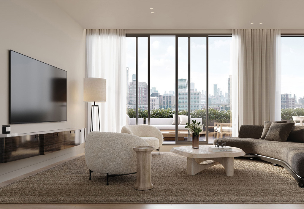 The Bedford Condos - Suite-Living-Room-19