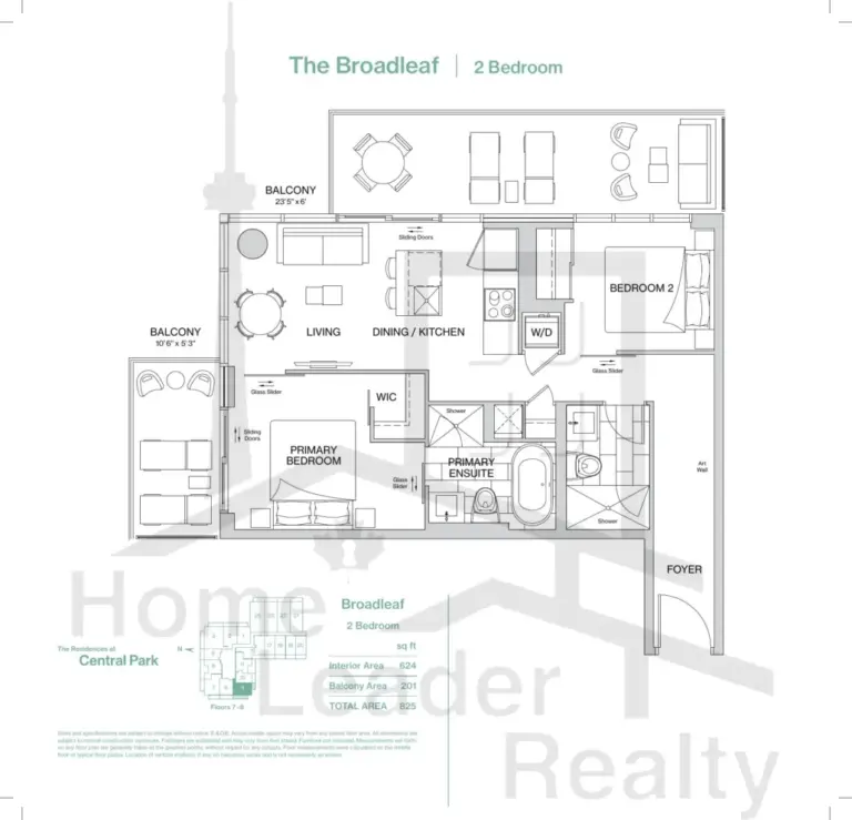 The-Residences-at-Central-Park-Condos-Model-The-Broadleaf-floorplan