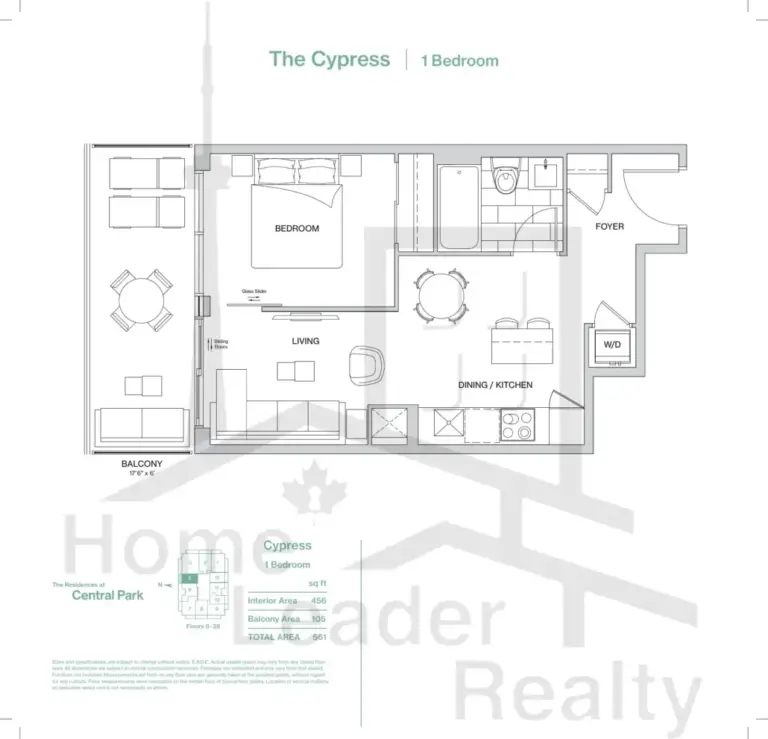The-Residences-at-Central-Park-Condos-Model-The-Cypress-floorplan