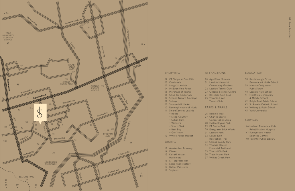 The Leaside Condos - Brochure