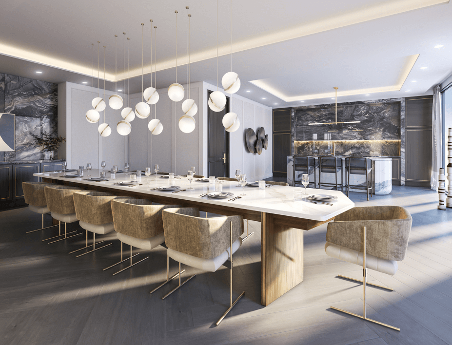 The Well Condos - Dining-Table