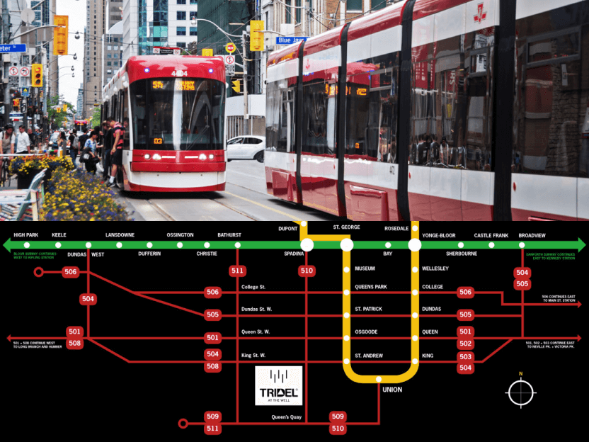The Well Condos - TTC_StreetCar_Group