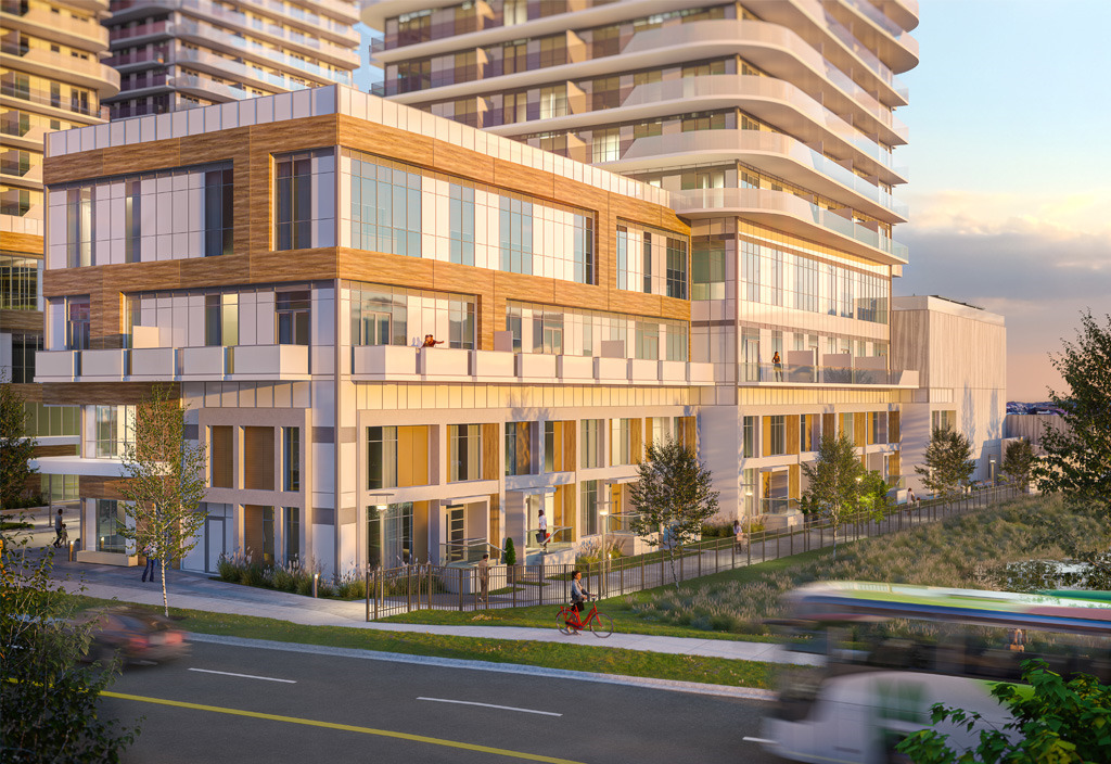 Thompson Towers Condos - Pedesterian-Promenade