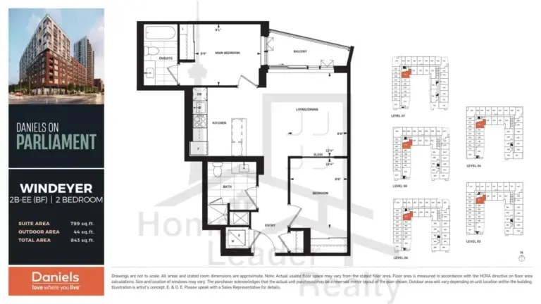 Daniels-on-Parliament-Condos-Model-Windeyer-floorplan