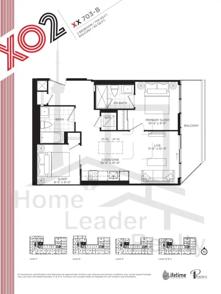 XO2-Condos-Model-XX-XX 703-floorplan
