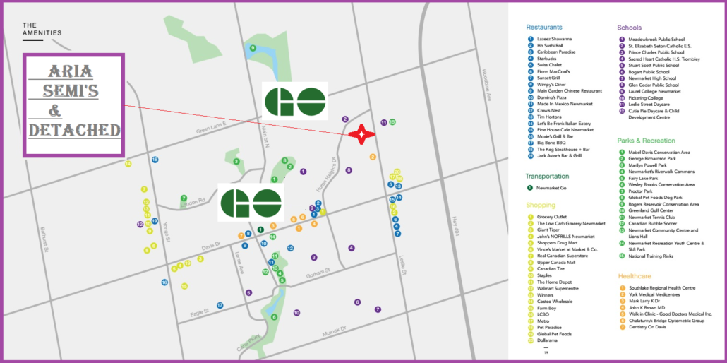 Aria Homes - Site-Map