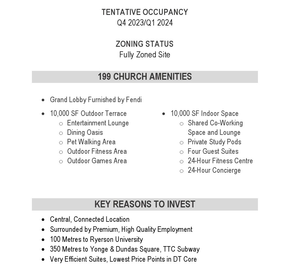 199 Church Street Condos