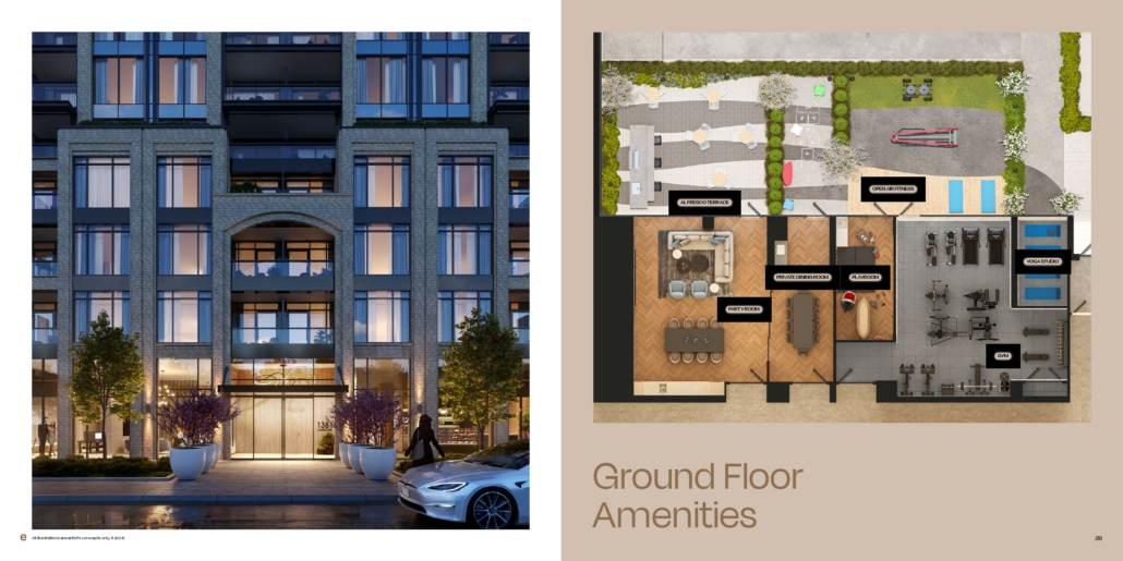 EXHALE CONDOS  - ground-floor-amenities