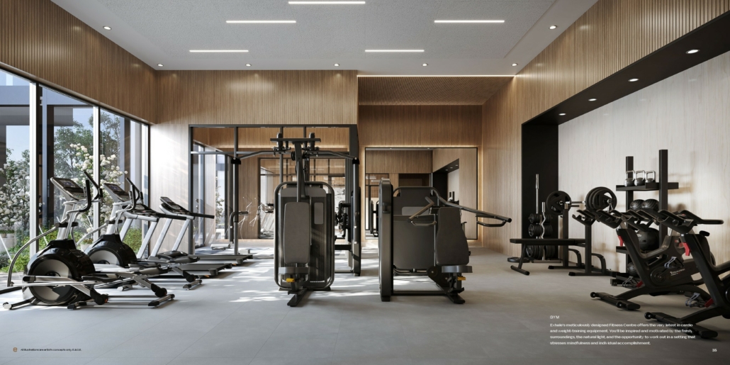 EXHALE CONDOS - Gym