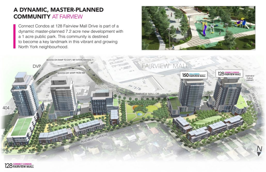 128 Connect Condos Fairview Mall